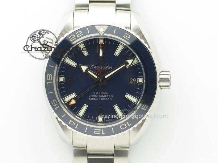 0114 Speedmaster Moonwatch OMF 1:1 Best Edition Black Dial Orange Hand on SS Bracelet A Timeless 8044